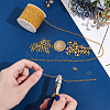 DIY Brass Cable Chains Bracelets Necklaces Making Kits DIY-UN0006-22C-4