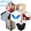Polyester Embroidered Floral Lace Collar DIY-WH0326-47A-6