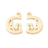 Valentine's Day 304 Stainless Steel Charms LS-STAS-I151-33G-2