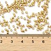 Electroplate Glass Seed Beads SEED-S042-01B-12-4