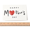 4Pcs Kraft Paper Greeting Cards AJEW-FS0001-30C-5