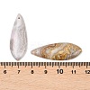 Natural Mexican Agate Pendants G-K381-16A-3