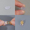 120Pcs Comfort Silicone Earring Pads KY-SP0001-68-4