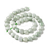 Natural Myanmar Jade/Burmese Jade Beads Strands G-C238-15-3