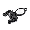 Glass Mirror Pendants FIND-Z073-03EB-2