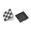 Resin Stud Earrings LS-EJEW-I257-01G-3