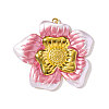 304 Stainless Steel Enamel Big Pendants STAS-OY002-40G-01-1