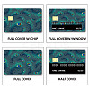 Rectangle PVC Plastic Waterproof Card Stickers DIY-WH0432-098-4