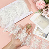 3 Yards Organza with Plastic Pearl Embroidery Lace Trim OCOR-MA0001-69-3