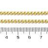 Brass Link Chain Necklaces for Women NJEW-K282-06G-5