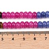 Natural Tiger Eye & Dyed White Jade & Whit Shell & Synthetic Shoushan Stone Beads Strands G-Z135-C08-6