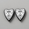 Gothic Theme Silicone Focal Beads SIL-CJC0015-02A-1