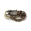 Alloy Rhinestone Brooch LS-JEWB-K027-04A-AG-2