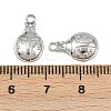 304 Stainless Steel Charms STAS-H242-01P-06-3