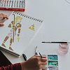Plastic Reusable Drawing Painting Stencils Templates DIY-WH0202-299-6