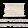 10M 10% Spandex 90% Polyamide Layered Pleated Lace Ribbon OCOR-GA0002-42A-1