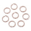 304 Stainless Steel Open Jump Rings STAS-F191-12RG-A-1