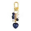Natural Lapis Lazuli Pendant Decorations HJEW-JM04150-02-2