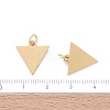 Ion Plating(IP) 304 Stainless Steel Pendants STAS-I311-22G-4