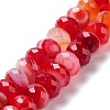 Natural Banded Agate/Striped Agate Beads Strands G-E605-A02-03E-1