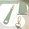 4Pcs 2 Colors Imitation Leather Hat Clips FIND-GF0008-14A-5