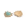 Natural Amazonite Heart Pendants STAS-I325-145G-01-2