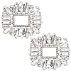 2Pcs Alloy Shoe Buckle Clips FIND-GF0002-82-1