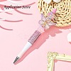 Plastic & Iron Beadable Pens AJEW-H147-01I-2