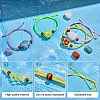 12Pcs Adjustable Braided Nylon Cord Macrame Pouch Bracelet Making AJEW-SW00010-04-3