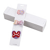 Paper Hair Clip Display Cards CDIS-WH0020-13-1