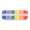 Pointed Back Resin Rhinestone Cabochons MRMJ-N029-01A-03-1