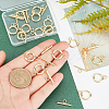 Brass Toggle Clasps KK-BBC0001-97-3