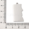 Anti-Tarnish 201 Stainless Steel Pendants STAS-R002-18P-3