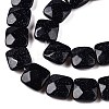 Synthetic Blue Goldstone Beads Strands G-T138-166-3