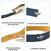 180Pcs Rectangle Brass Belt Loop Fastener KK-CY0001-12B-6