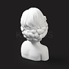 Girl Bust Resin Necklace Display Stands LS-ODIS-A012-05A-4