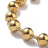 304 Stainless Steel Ball Chain Necklaces CHS-F009-01H-45cm-G-2
