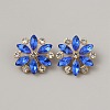 Flower Sew on Rhinestone FIND-WH0152-558KCG-01-1