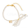 Glass Seed Beads Charm Bracelets for Women MK0655-1