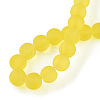 Transparent Glass Beads Strands GLAA-T032-T8mm-MD12-4
