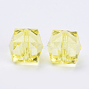 Transparent Acrylic Beads TACR-Q259-8mm-V21-2