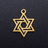 201 Stainless Steel Pendants STAS-Q201-JN311-2-1