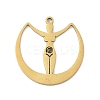 201 Stainless Steel Pendants STAS-H480-03G-1