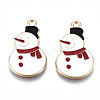 Eco-Friendly Alloy Enamel Pendants X-ENAM-Q437-069-NR-1
