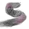 Transparent Gradient Color Glass Beads Strands GLAA-H021-01B-12-1