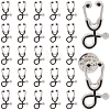 30Pcs Creative Zinc Alloy Brooches JEWB-CP0001-35-1