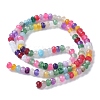 Dyed Natural Malaysia Jade Rondelle Beads Strands X-G-E316-2x4mm-67-4