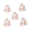 Alloy Enamel Pendants PALLOY-F288-04B-4