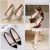 4Pcs 2 Colors Bowknot Alloy Rhinestone Shoe Decorations FIND-CP0002-27-5
