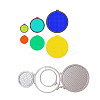 Round Locket Cage Carbon Steel Cutting Dies Stencils DIY-H106-03-1